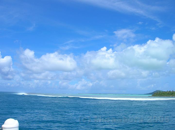 4DSCN1891.JPG - Son lagon aux eaux cristallines, rivalise de beaut avec celui de Bora Bora.