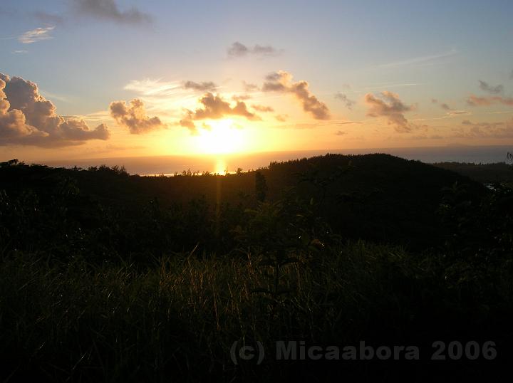 20DSCN1878.JPG - Le soleil se couche on ne verra  pas de rayon vert cette fois-ci !